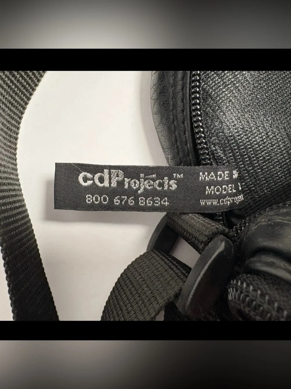 SONY - CD Projects, Model A Black CD Player Carry Case